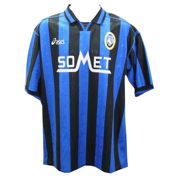 Tailandia Camiseta Atalanta Primera Equipación Retro 1996 1997 Azul